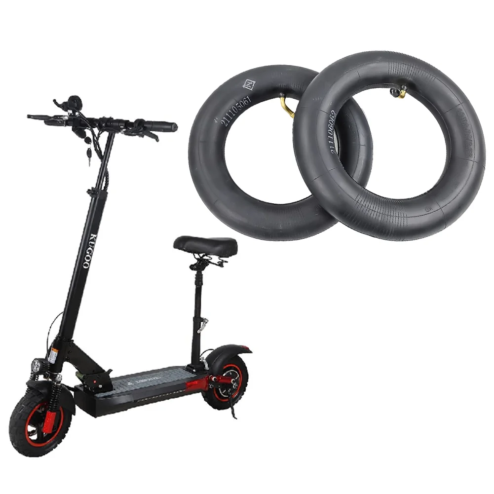 10-дюймовая резиновая внутренняя трубка 1/2 шт. черная + желтая сменная утолщенная