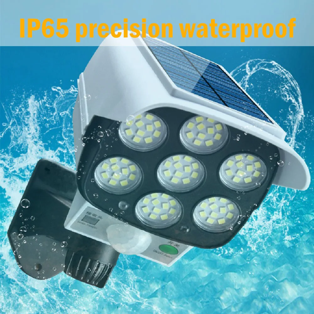 Светодиодный уличсветильник фонасветильник на солнечной батарее с датчиком