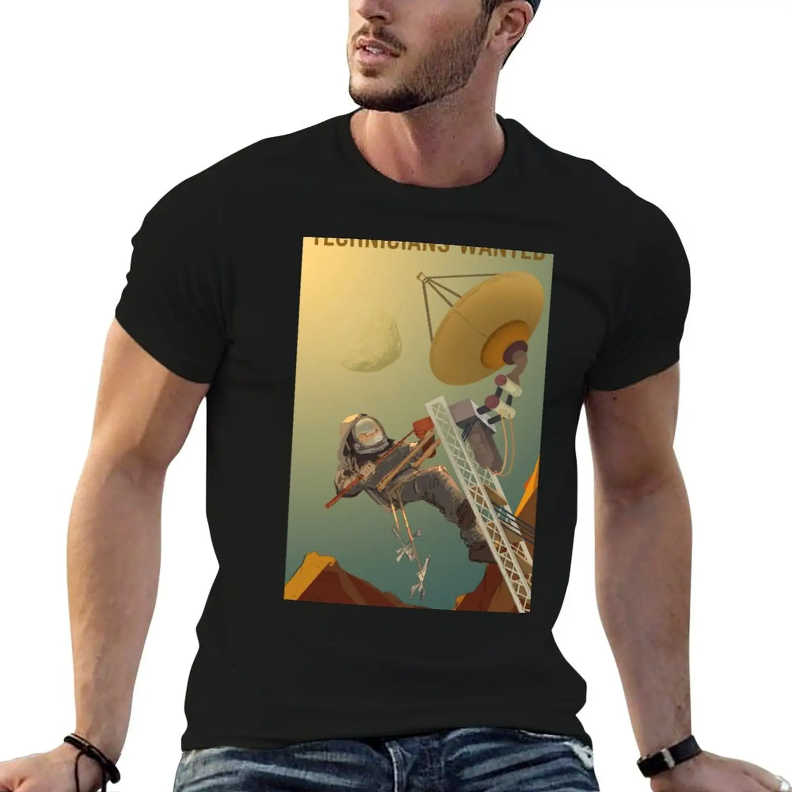 Футболка Technicians Wanted Terraform Mars кавайная одежда дешевые вещи футболка с короткими