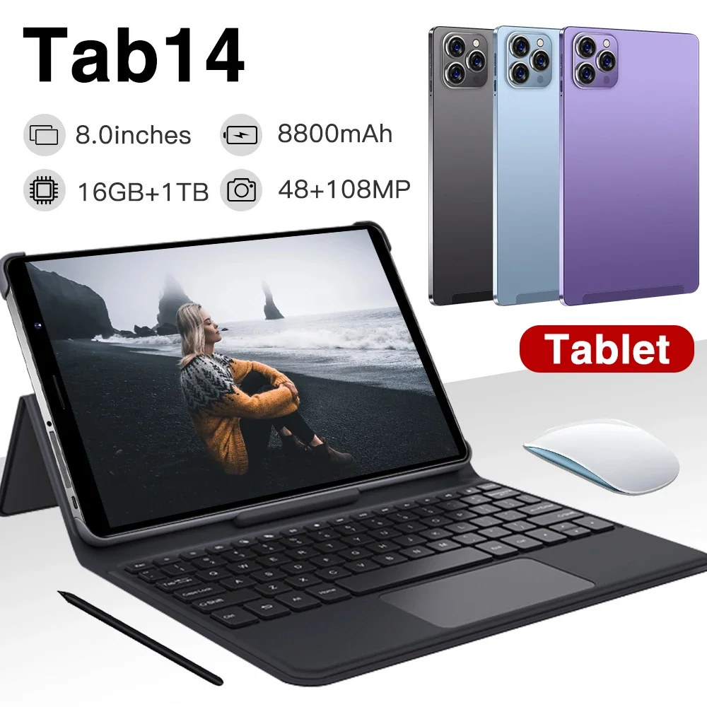 Планшет Mi Tab14 на Android 100% 16 ГБ 1 ТБ 8 0 дюйма