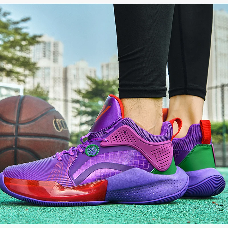 Xiaomi SALUDAS Professional Basketball Shoes Unisex Youth Basketball Training Shoes Protective Cushioning Basketball Boots Men