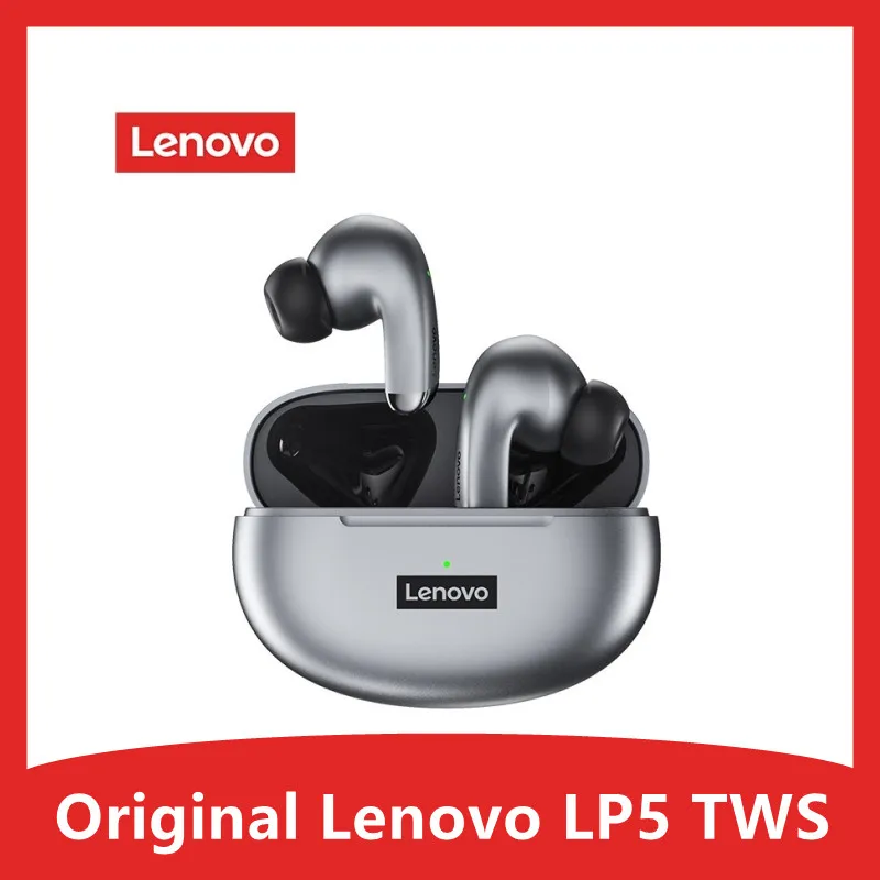 

Lenovo LP5 TWS Bluetooth Earphone 9D Stereo HiFi Sports Waterproof Wireless Earbuds for iPhone 13 Xiaomi Bluetooth Headphones
