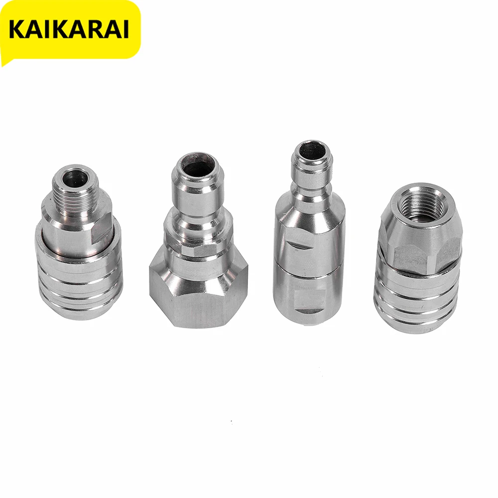 ROUE 1/4 Quick Connect Washing Accessories Kink Free Gun To Hose Car Cleaning For Karcher Car Wash For Car Washer High Pressure