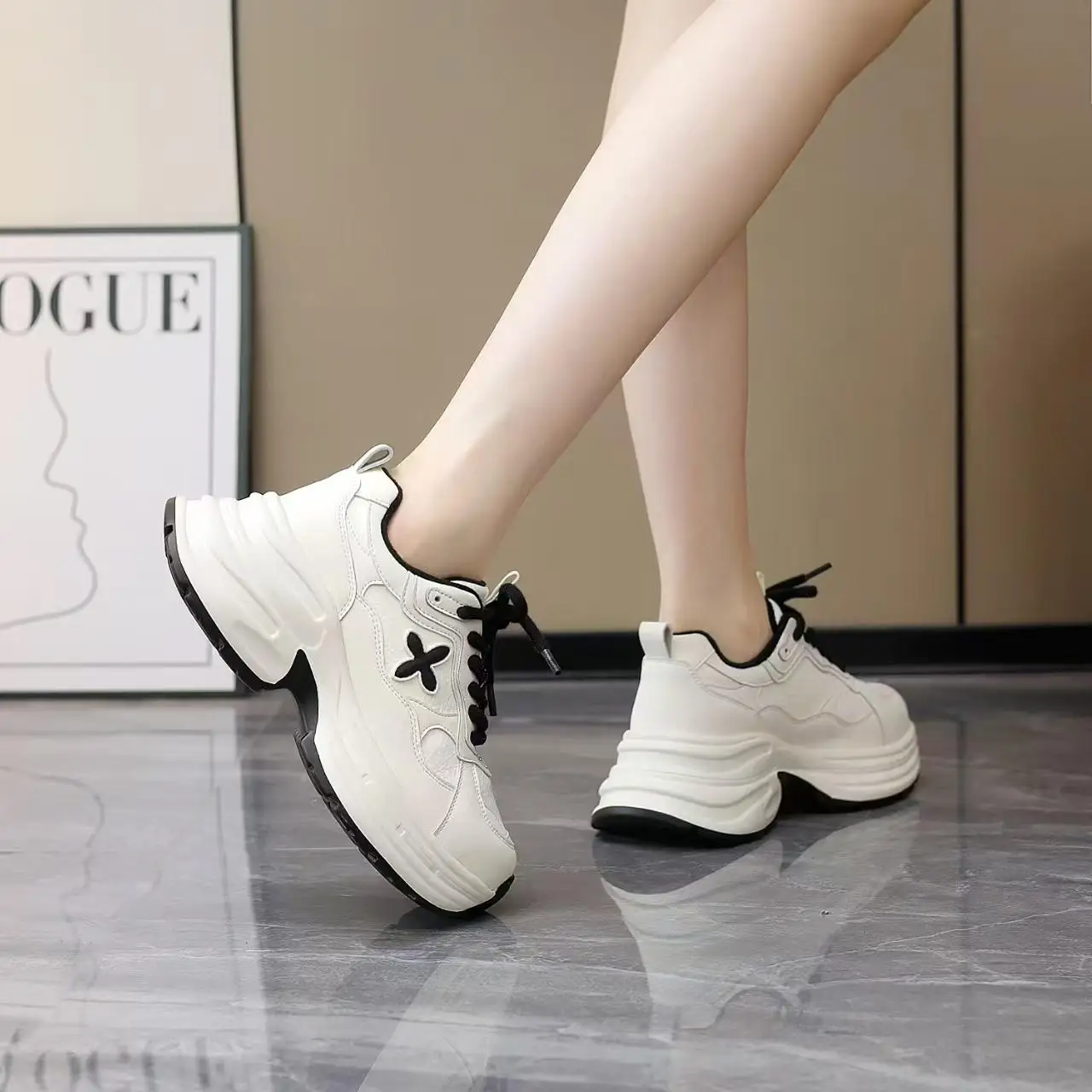 Женская обувь повседневная весенне-летние кроссовки теннисная женская на