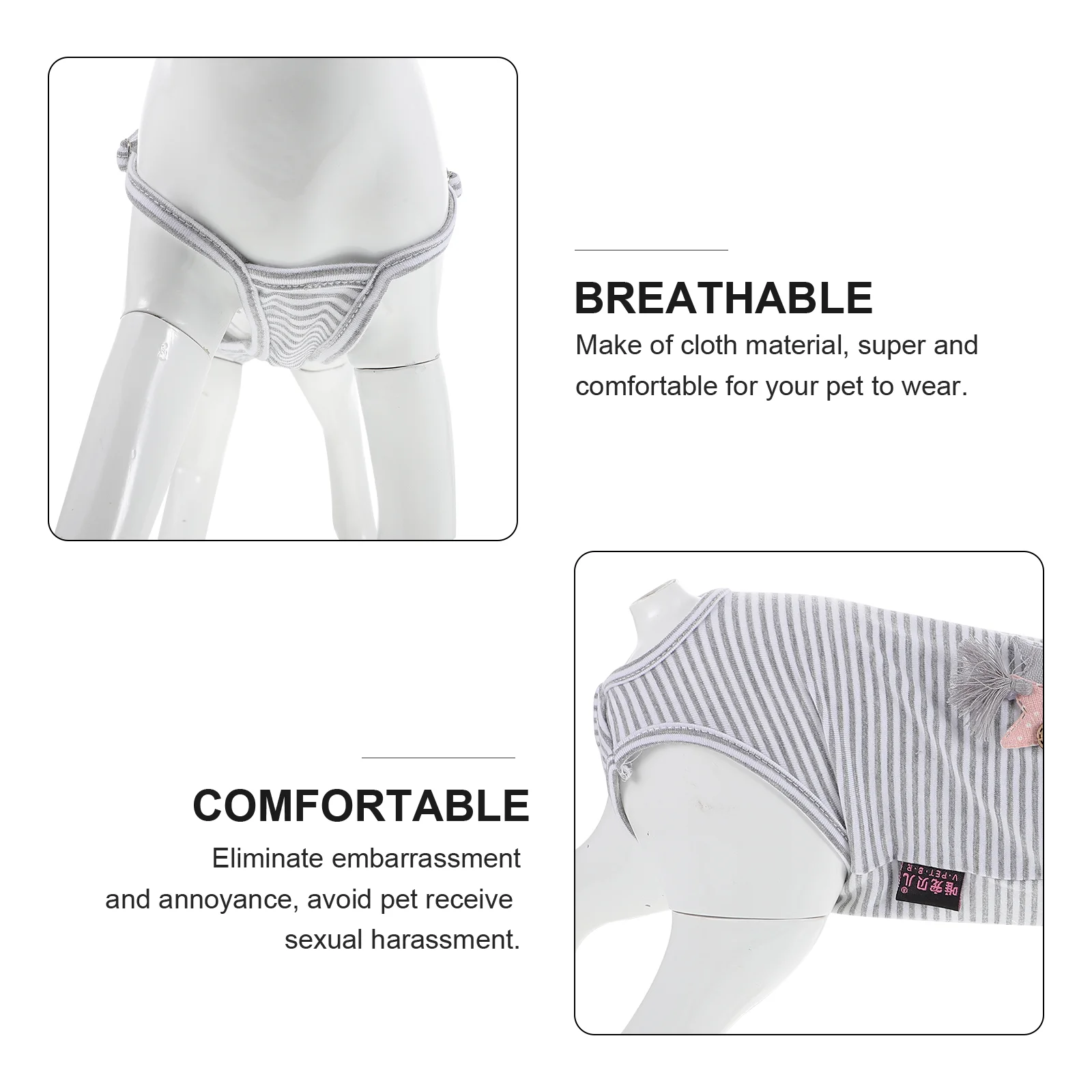 Подтяжки физиологические штаны большой костюм для собак свитер с женской