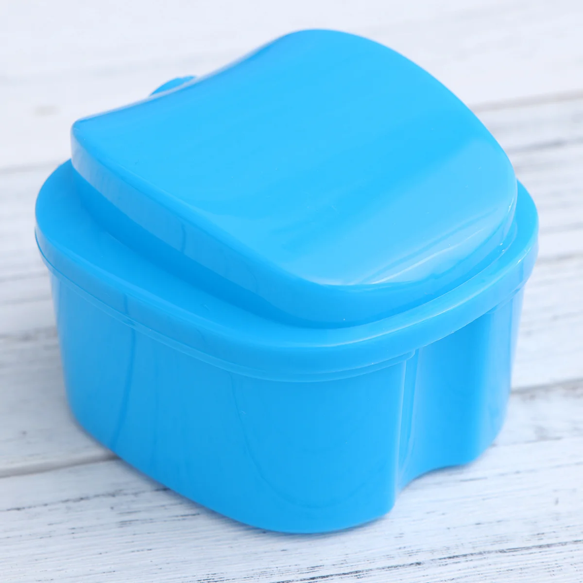 

Denture Case Box Bath Retainer Storage Teeth Cleaning False Cup Holder Tablets Cleaner Travel Containers Brush Strainer Brite