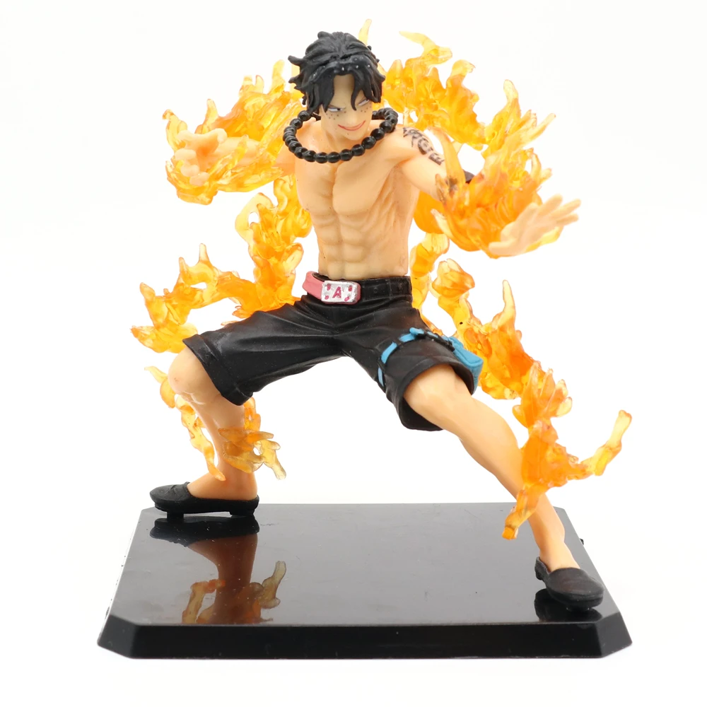 Аниме One Piece Portgas D Ace боевой огонь фигурки героев мультфильмов украшение детской