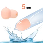 Удлинитель для многоразовые насадки на пенис с задержкой эякуляции, контрацептивное кольцо на член, презерватив для мужского пениса, интимные игрушки очень большого размера, 2 шт.