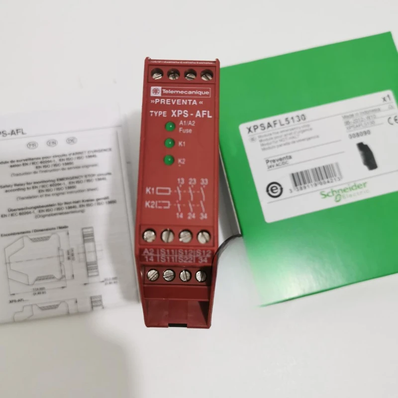 

Оригинальный релейный модуль безопасности XPSAFL5130, точечный запрос XPSAC5121