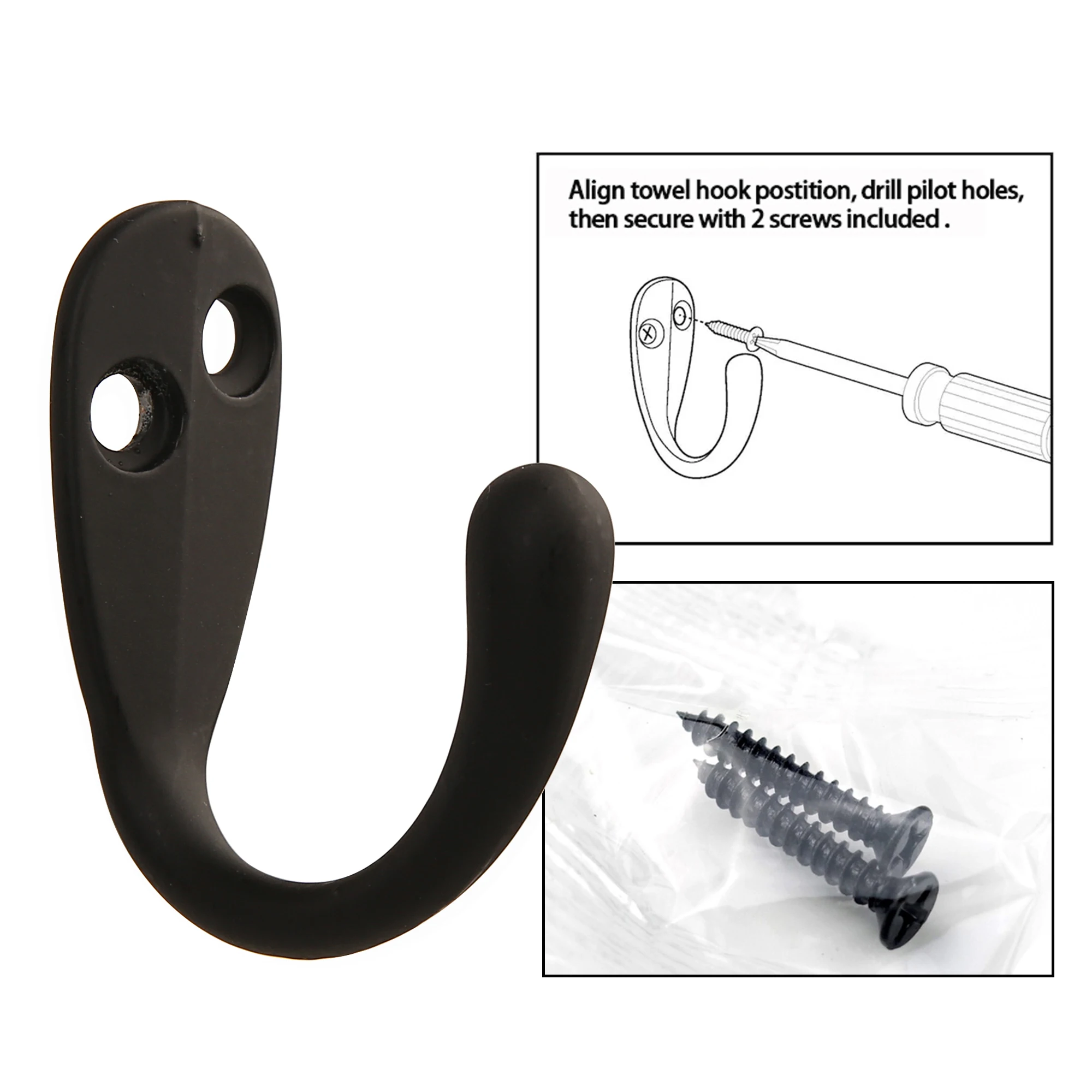 Настенный крючок для одежды 1 шт. халата мебели из нержавеющей стали дома вешалка