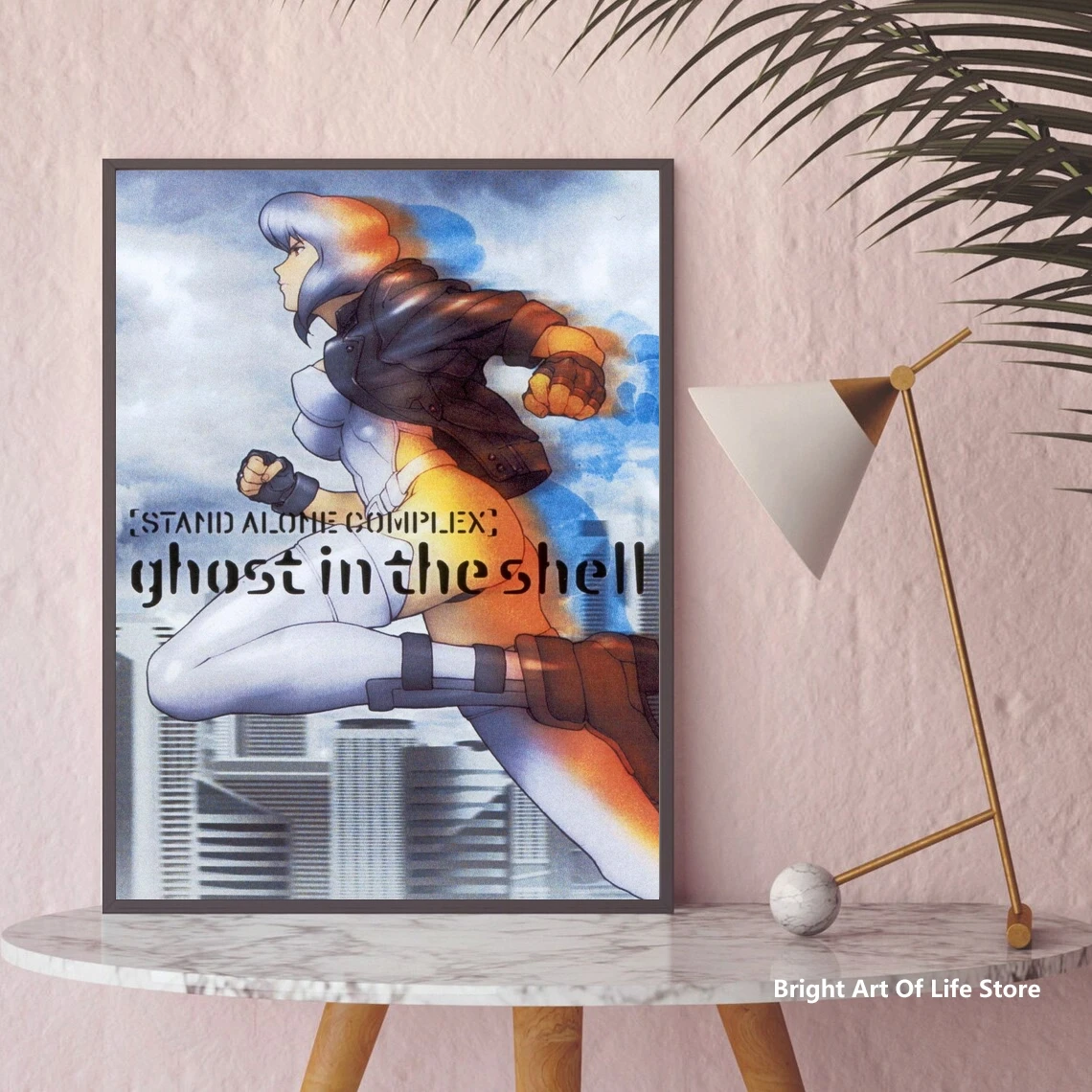 Призрак в Ракушке автономный постер японское аниме ТВ-серия арт-Обложка фильм