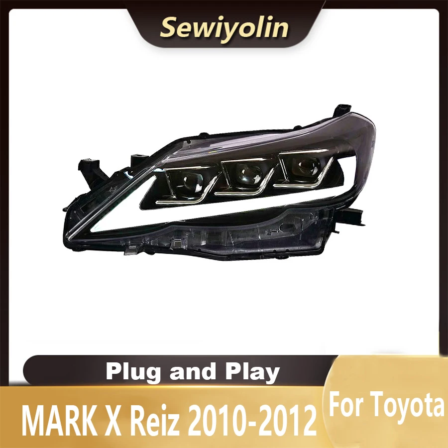 Для Toyota MARK X Reiz 2010-2012 Автомобильные светодиодные фары Автоматические заднего хода