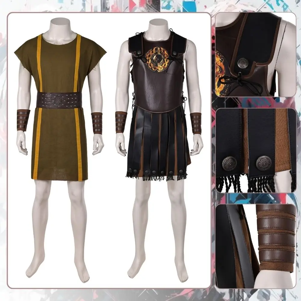 Костюм гладиатора Лууса костюмы для косплея фэнтезийные мужчин рыцарь-воин