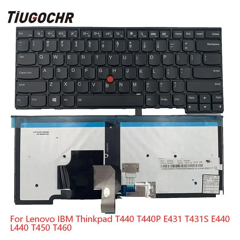 

New For Lenovo ThinkPad E431 E440 L440 20AS 20AT L450 20DS 20DT Backlight Keyboard US