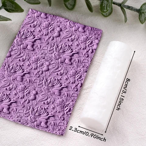 Винтажный валик для полимерной глины PLA