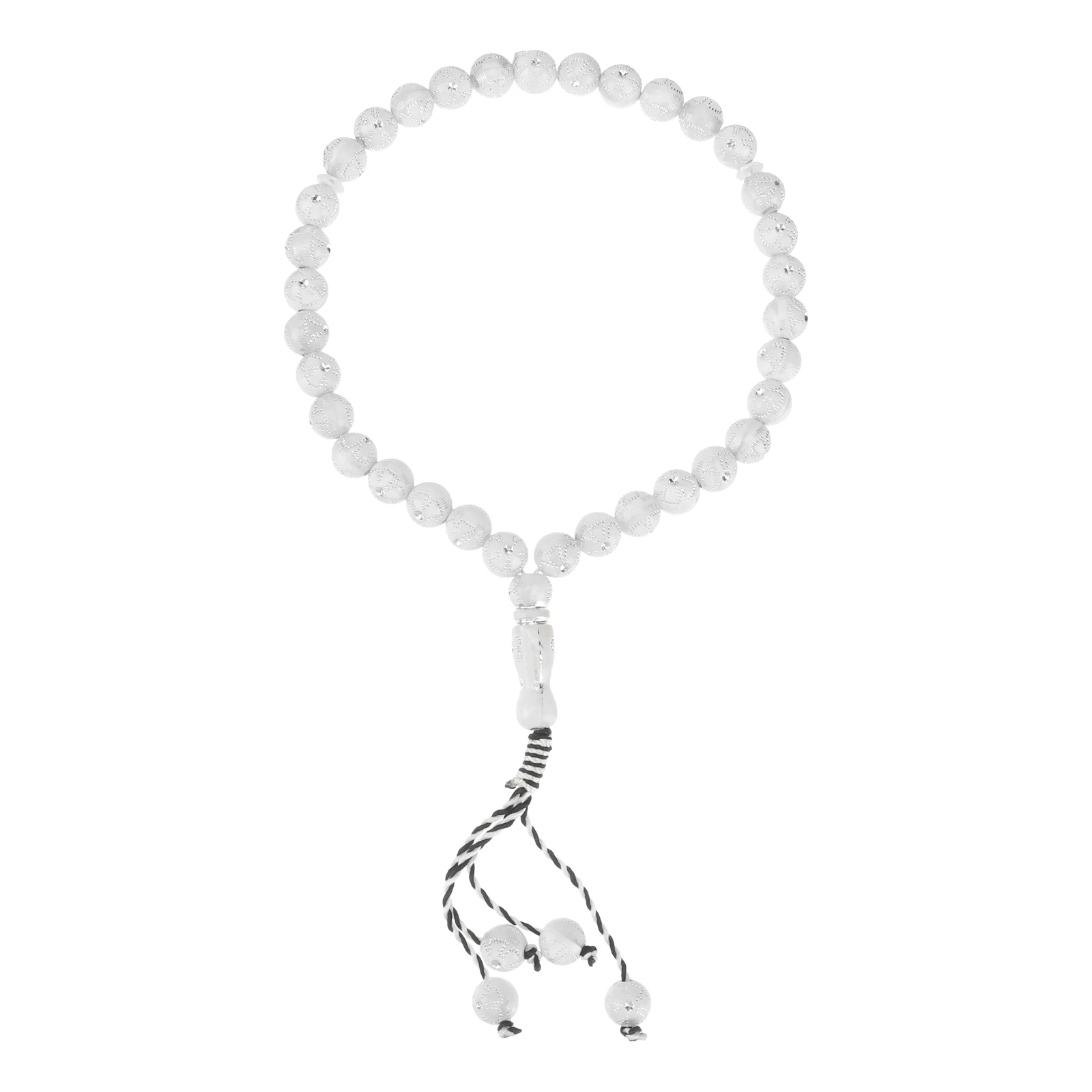 

Prayer Beads Bracelet Islamic Muslim Rosary Bead Misbaha Chain Worry Eid Tasbih Zikr Meditation Bracelets Favors Partymasbaha