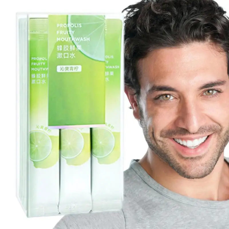 

Mouthwash Alcohol Free Gum Health Mouthwash Propolis Fruity Mouthwash Leak-Free Packaging For Refreshing Mouth And Clean Teeth