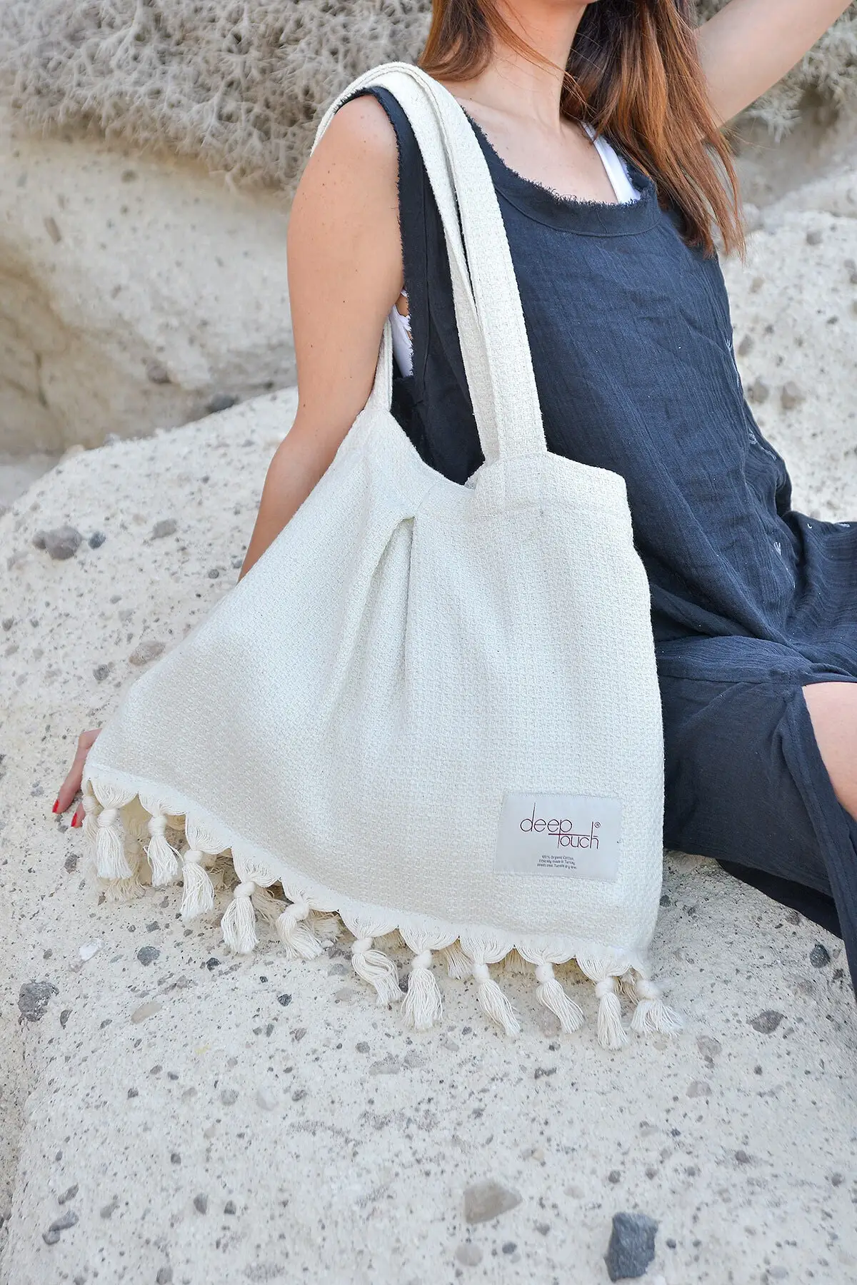

Women Beach Bag 100% Organic Cotton Tote Bag Fashion Summer Large Capacity patterns Shoulder Shopping Bags