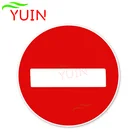 Обратите внимание на знаки безопасного дорожного движения автомобиля стикер предупреждающие надписи бамперный украшения авто аксессуары Водонепроницаемый Наклейка Размер: 12*12 см