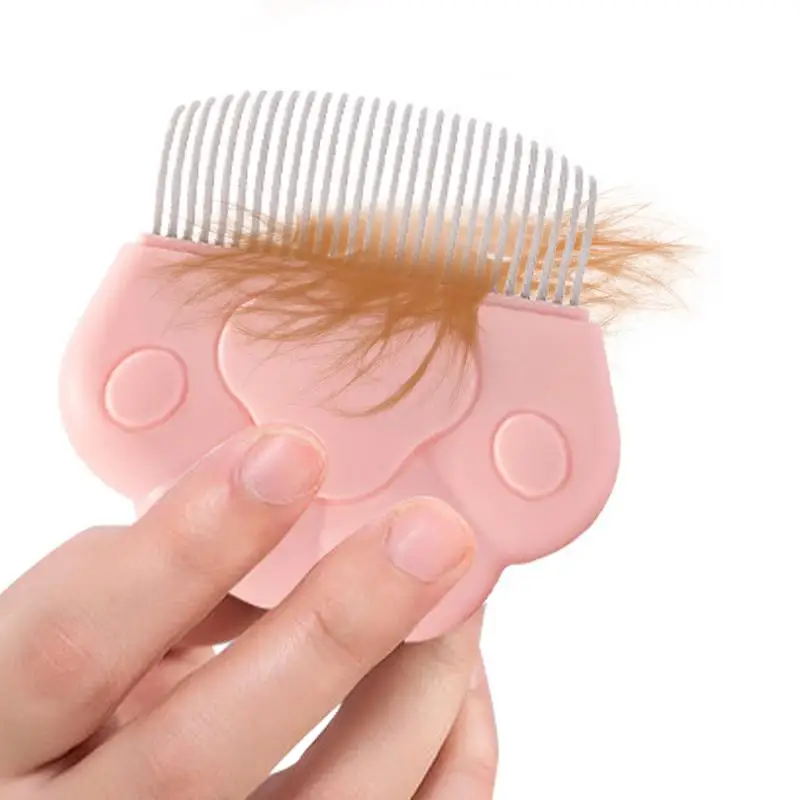 

Cat Hair Brush Shedding Pet Hair Massage Brush For Detangling Pet Grooming Supplies Matted Fur Dematting Tool For Rabbits With