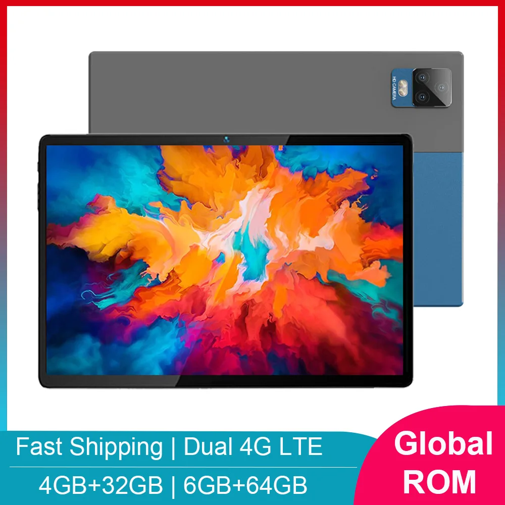 

[World Premiere] Nenmone Android 10.1 inch Tablet 4G 6GB RAM 32GB/64GB ROM MT6750 Octa Core Kids Tablet GPS Dual Cameras Type-C