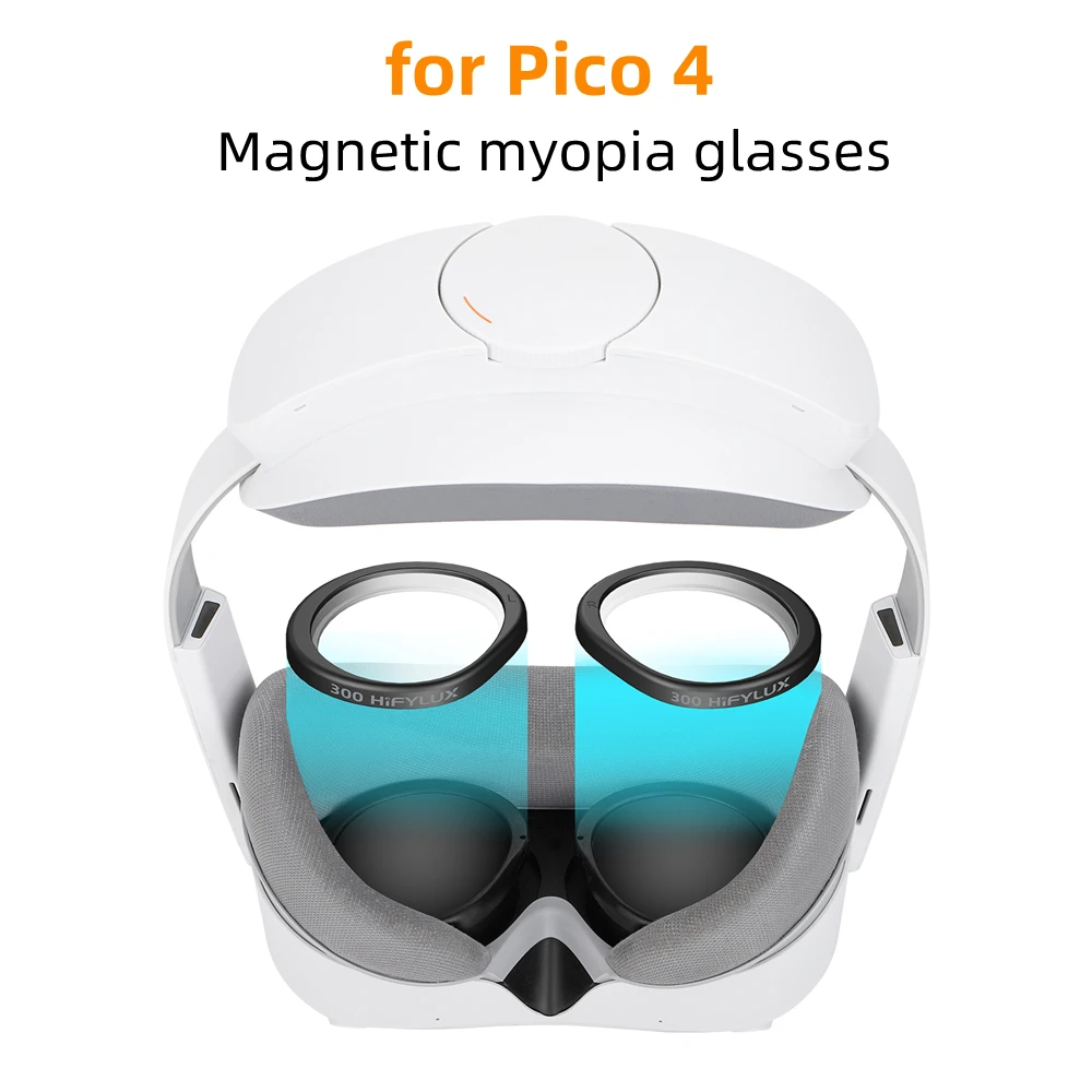 

For PICO 4 Magnetic Myopia Glasses Frame Aspheric Resin for Pico 4 VR Glasses Accessories