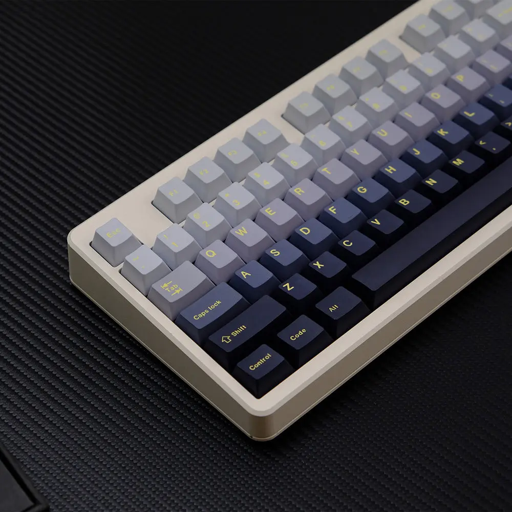 Фото Оригинальные сублимационные кейкапы Mountain PBT для игровых механических клавиатур 68/87/108/75 №1