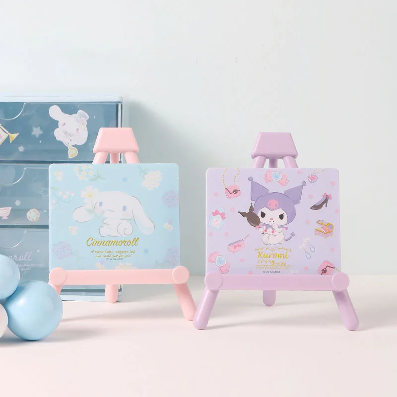 

Kawaii Kuromi Cinnamoroll Multifunctional Dual-Purpose Mobile Phone Holder Anime Sanrioed Girl Heart Cute Desktop Mirror