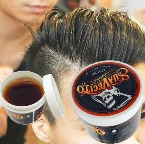 

SUAVECITO Hair Pomade Strong style restoring Pomade Hair wax skeleton cream slicked oil mud keep hair men oil no original