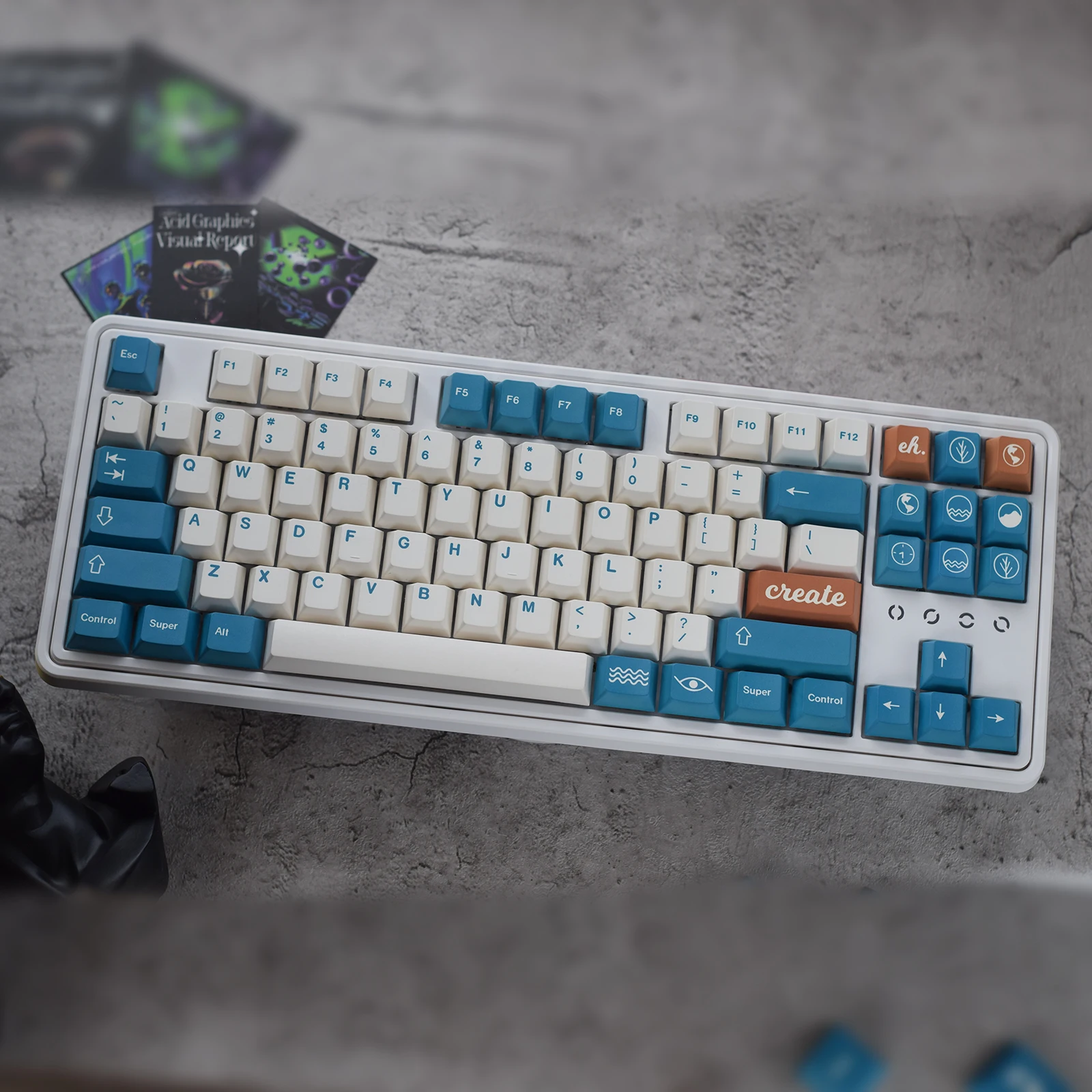 Колпачки для клавиш GMK 151 профиль вишни PBT механической клавиатуры Набор
