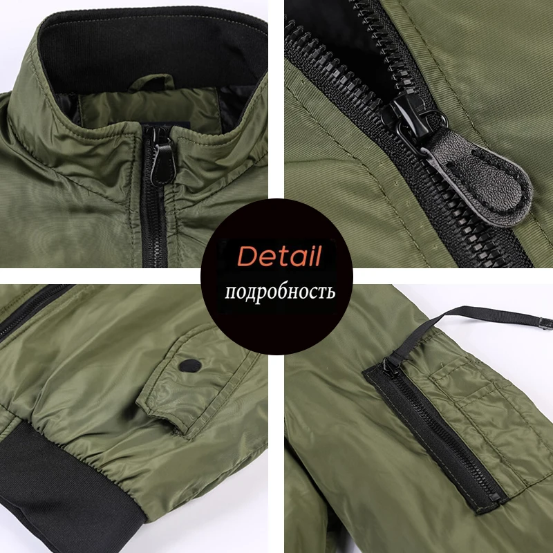 2023 New Men Military Jackes Coat Mens Autumn Winter Bomber Jackets Mens Casual Outdoor Windproof Army Jacket Male 5XL Plus Size images - 6