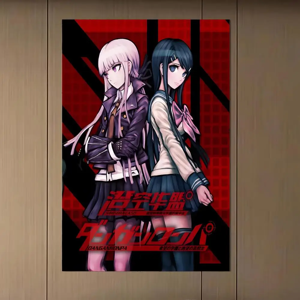 Фото Аниме-постер D-DanganRonpa, художественный стильный настенный декор для дома, офиса, ванной комнаты ‌   Декор для дома №2