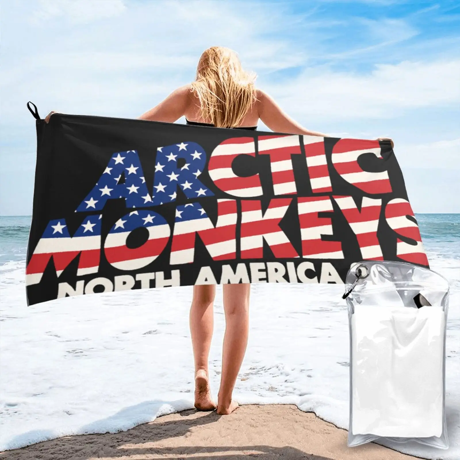 

Arctic Monkeys North America Tour 2011 Beach Towel Kitchen Towels Xxl Beach Towel Sauna Bath And Shower Beach Towel Luxury Spa