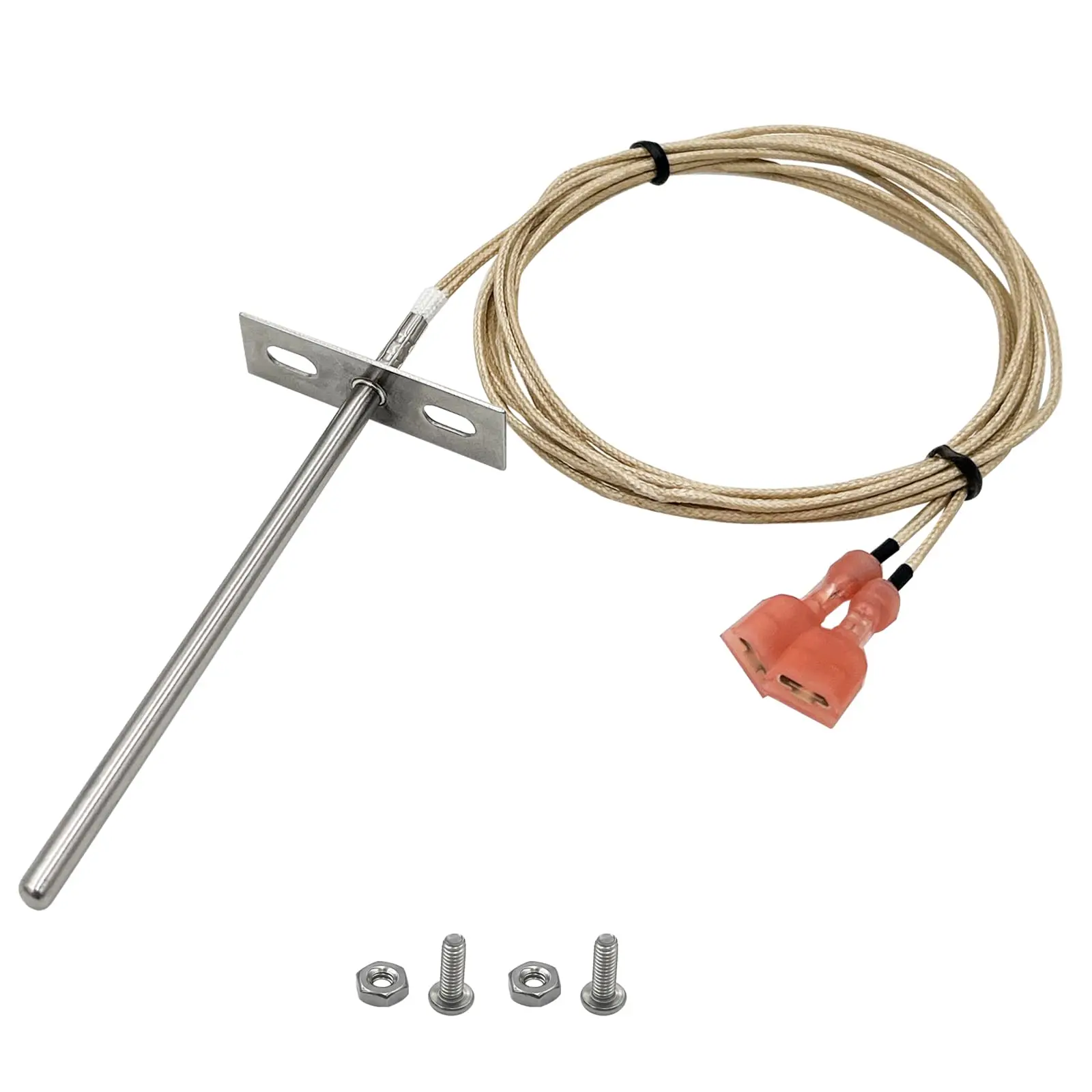 

SMRTD RTD Temperature Probe Replacement for Rec Tec/Recteq Wood Pellet Grills, 4" RTD Temp Probe Sensor