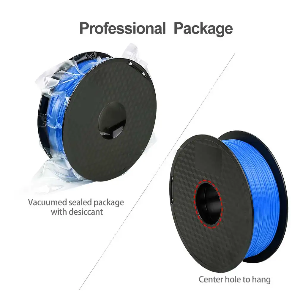 

Lightweight Waterproof Wear-resistant PLA Filament Printing Supplies Professional Plastic Material High Toughness Yellow