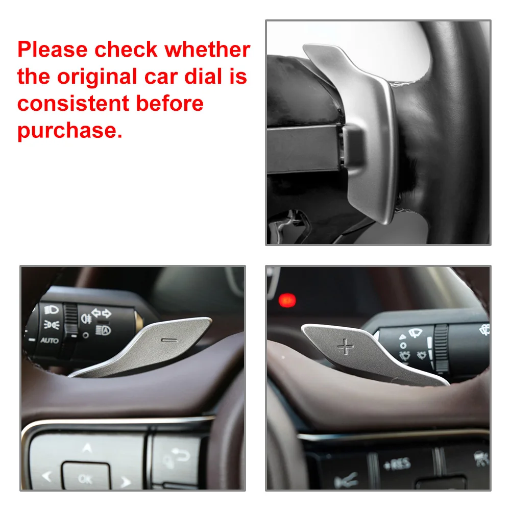 1 пара автоматических удлинителей рычага переключения передач на руле для Lexus ES200