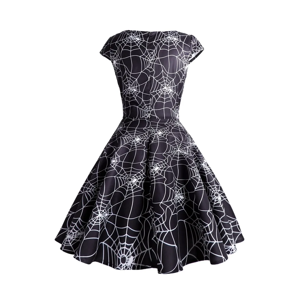Женское платье на Хэллоуин винтажное в европейском и американском стиле с