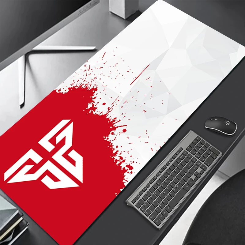 Большой коврик для мыши Fantech Xxl, настольная защита для ПК, крутой коврик для мыши, Аниме Коврик для клавиатуры, игровая удлиненная мышь, клави...