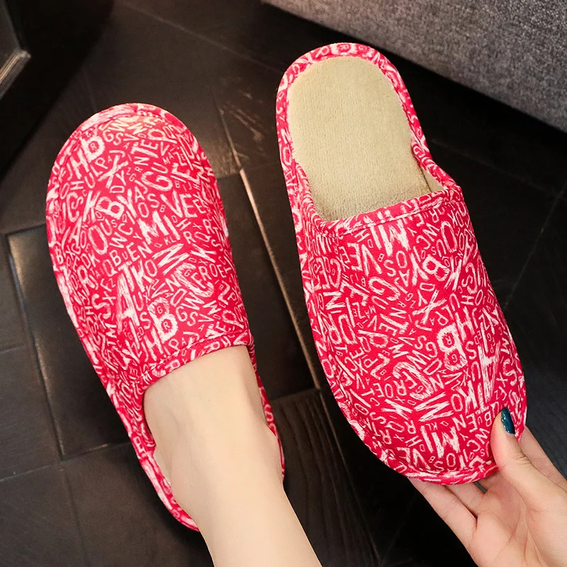 

2023Cotton art baotou wooden floor soft bottom fabric home interior silent silent soft bottom pure cotton bottom slippers 4501