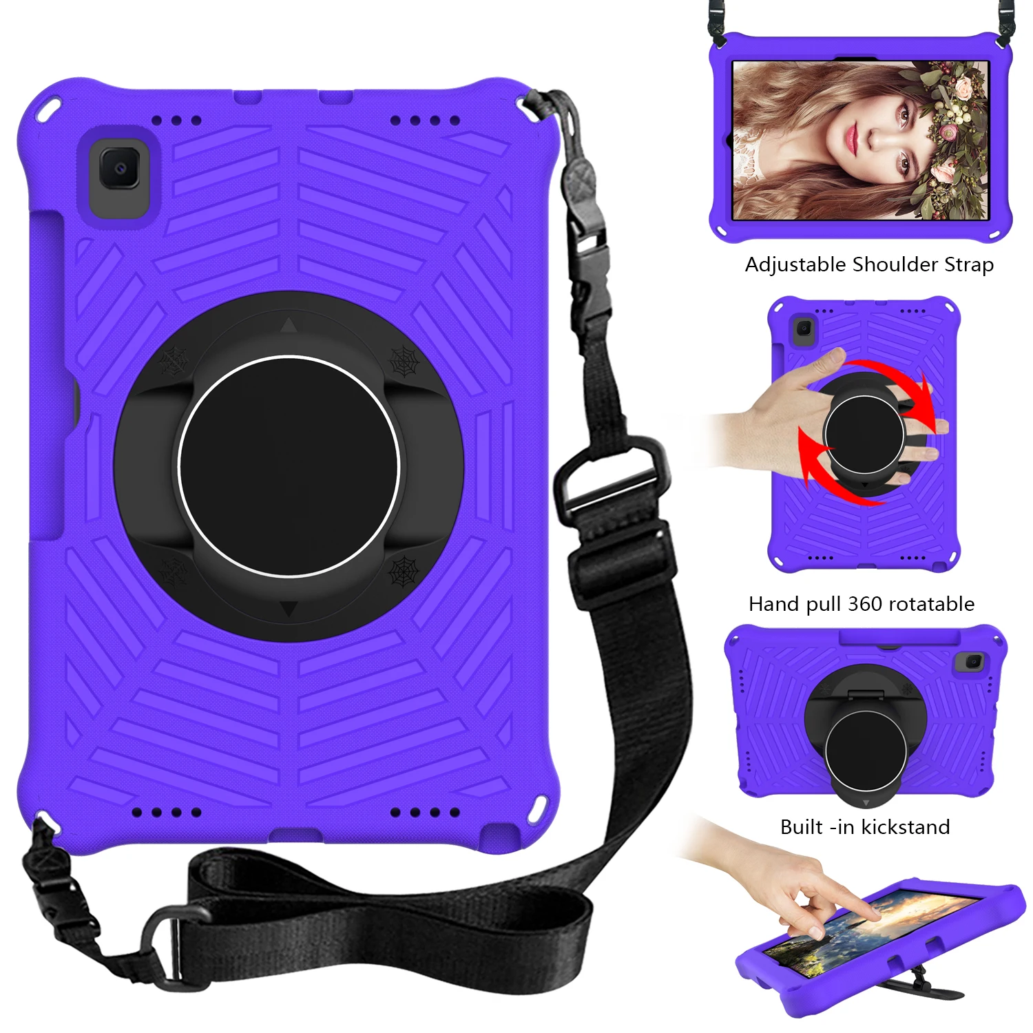 

Case for Samsung Galaxy Tab A7 10.4" SM-T500 Tablet kids Cover Tab S5e T720 T725 Case for S6 T860 T865 S6 Lite P610 P615 Tab A