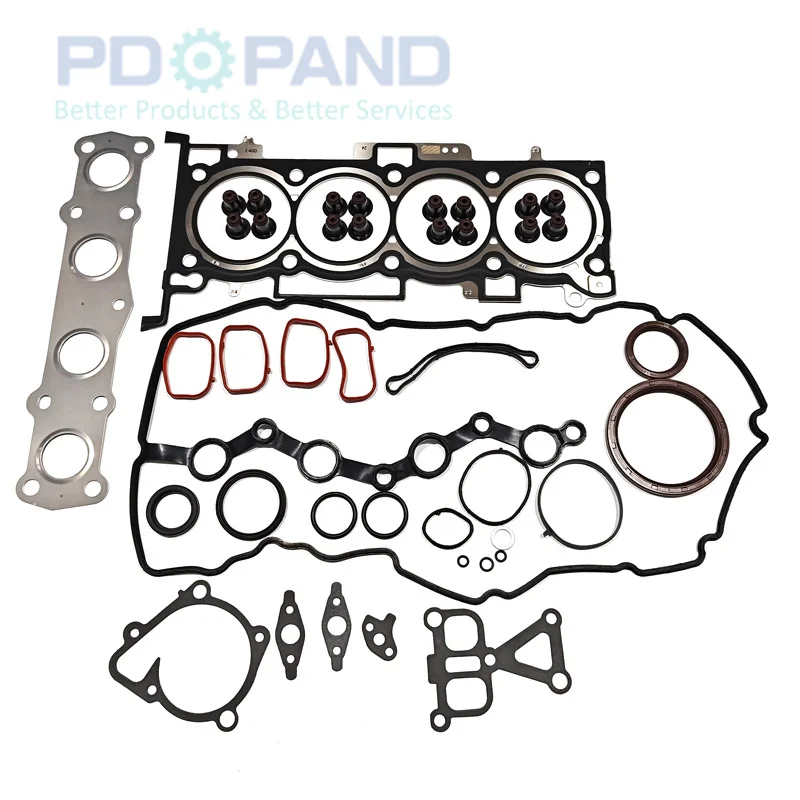 Фото Комплект уплотнений для ремонта головки двигателя G4KJ для Hyundai Sonata Kia Sorento Sportage Optima 2.4L №1