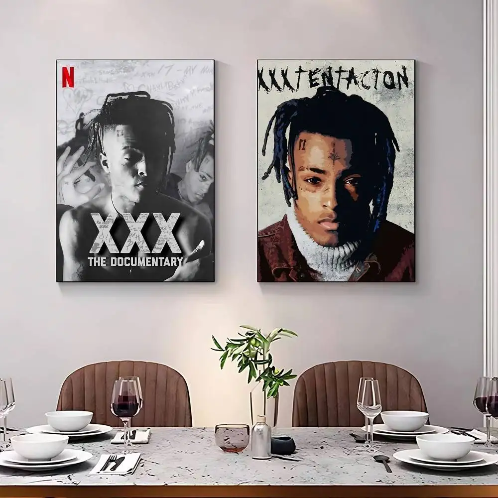 Фото Хип-хоп Z-XXXTentacion плакат плакаты крафт-бумага винтажный плакат настенная живопись исследование эстетическое искусство настенные наклейки №2