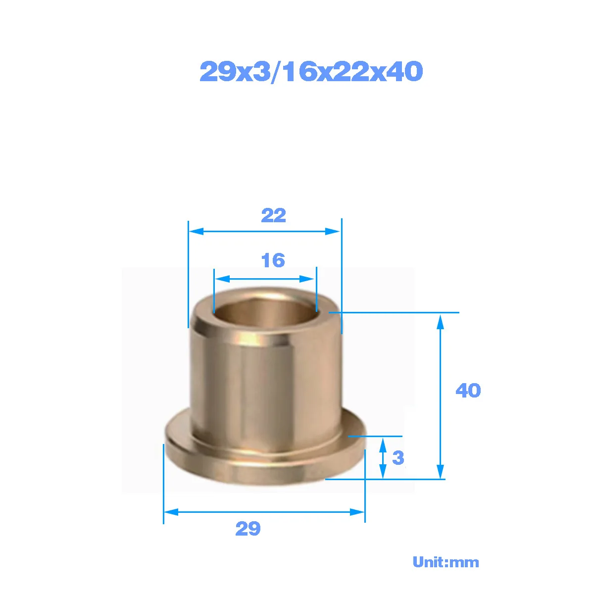 

Бронзовые втулки подшипника M15-M30