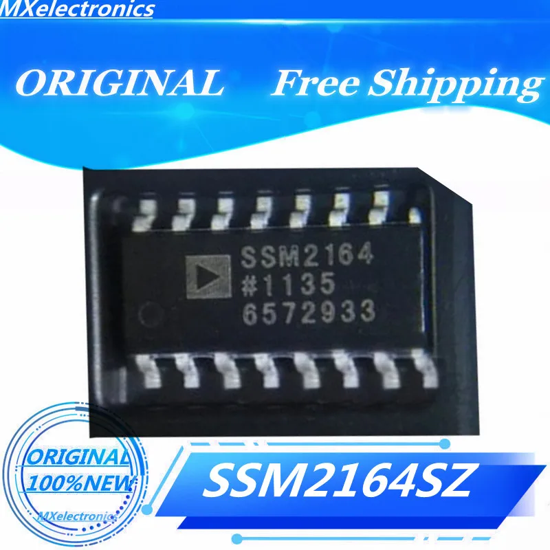 

2-20PCS NEW100% SSM2164 SSM2164S SSM2164SZ SOIC-16 Special Purpose Amplifiers