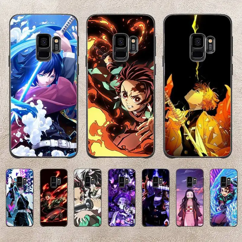 

Anime Kimetsu No Yaiba Phone Case For Samsung Galaxy A51 A50 A71 A21s A31 A41 A10 A20 A70 A30 A22 A02s A13 A53 5G Cover Coque