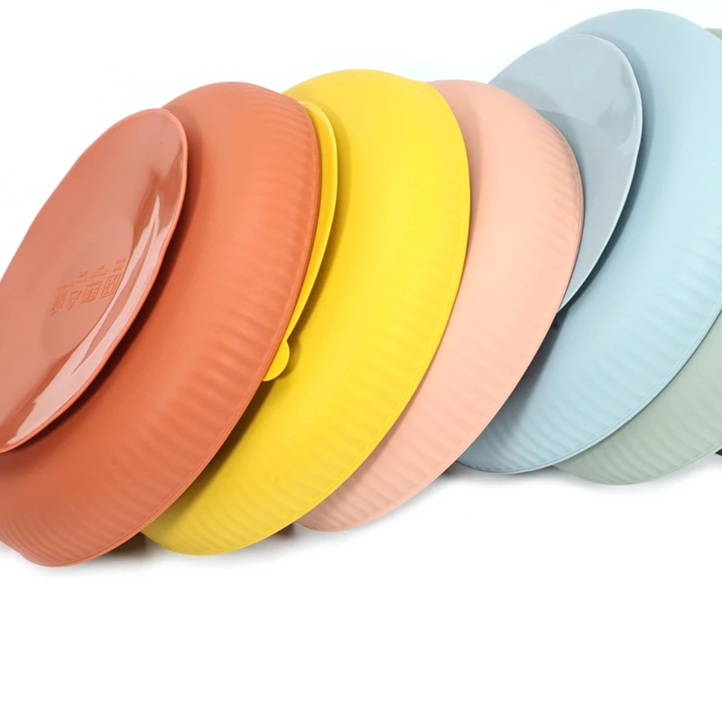 

Silicone Suction Plate for Toddlers Self Feeding Training Plate for Baby Kids
