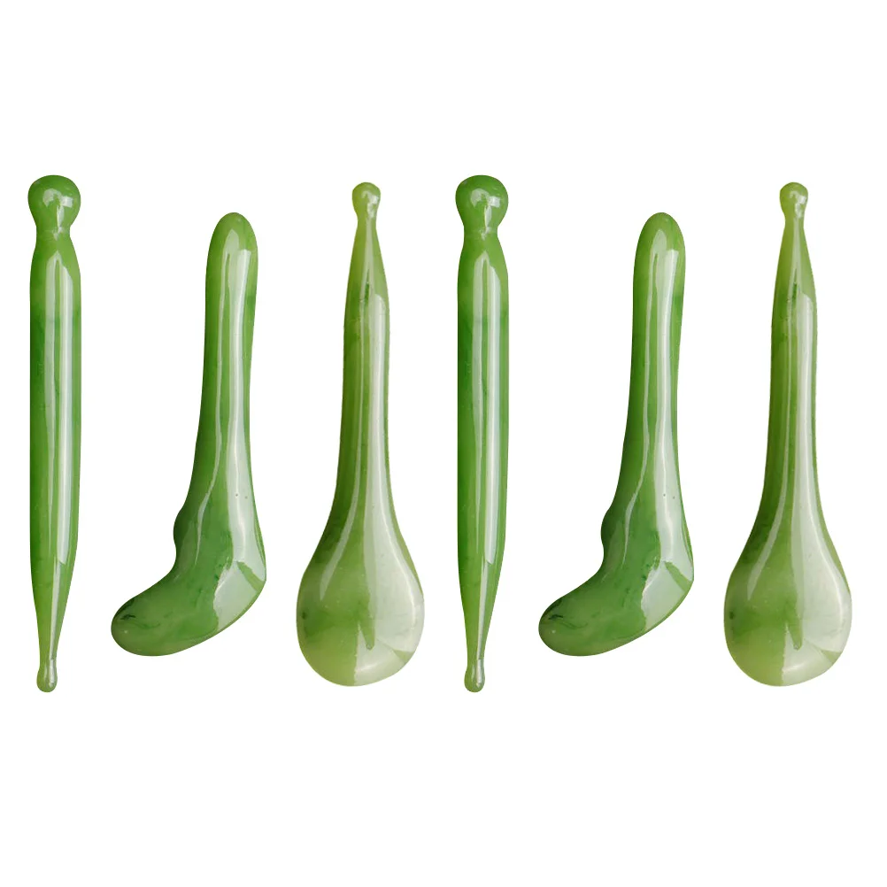 

1 Set of Salon Meridian Massagers Acupuncture Pens Massaging Stick (Green)