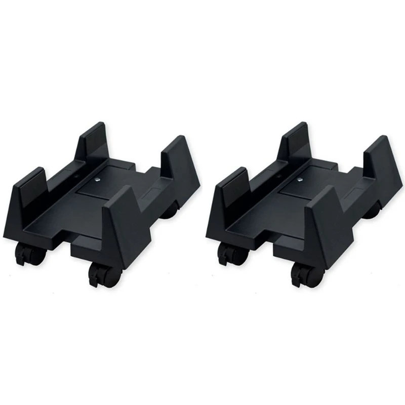 

2X Cpu Stand For Atx Plastic Case, Adjustable Width, Black