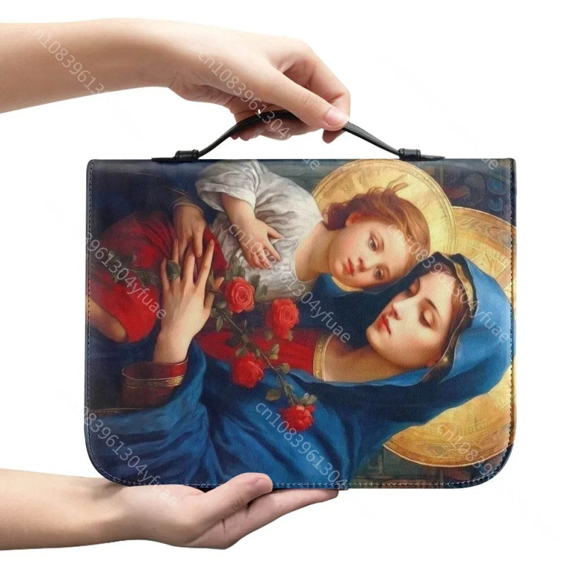 Хит продаж женские кожаные сумочки новая модель с изображением христианской