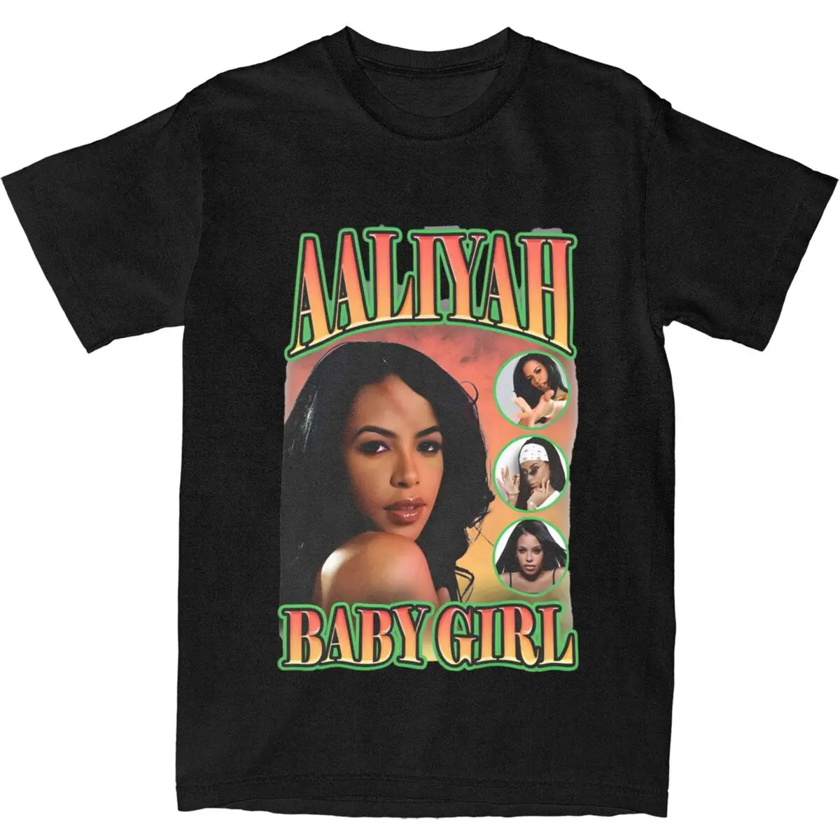 Мужская и женская футболка с графическим принтом из чистого хлопка